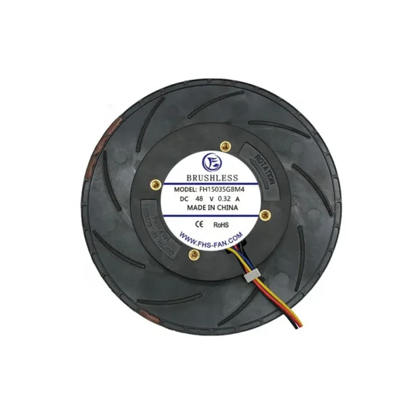 Centrifugal Blower, 150x35mm, 12V/24V/48V, Copper - view 2