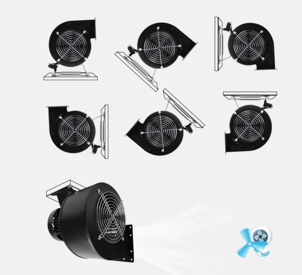 Centrifugal Blower, 170FLJ7, 500W, 220V50Hz - view 6