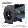 Centrifugal Blower, 220 V, Corded Electric - view 4