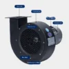 Centrifugal Blower, 220V-380V, Corded Electric - view 3