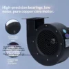 Centrifugal Blower, 220V-380V, Corded Electric - view 4