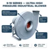 Centrifugal Blower, 220V/380V, Steel - view 3