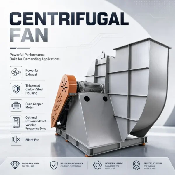 Centrifugal Blower, 220V, AHU - view 4