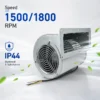 Centrifugal Blower, 230V, D2E133-AM47-A5, 133mm, Inverter - view 2
