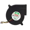 Centrifugal Blower, 24V, Brushless, MBT7524YB-W30(A, 0.24A