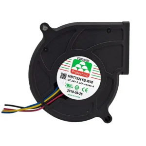 Centrifugal Blower, 24V, Brushless, MBT7524YB-W30(A, 0.24A
