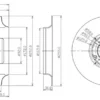 Centrifugal Blower, 250mm, 48V, Brushless, 105W - view 5