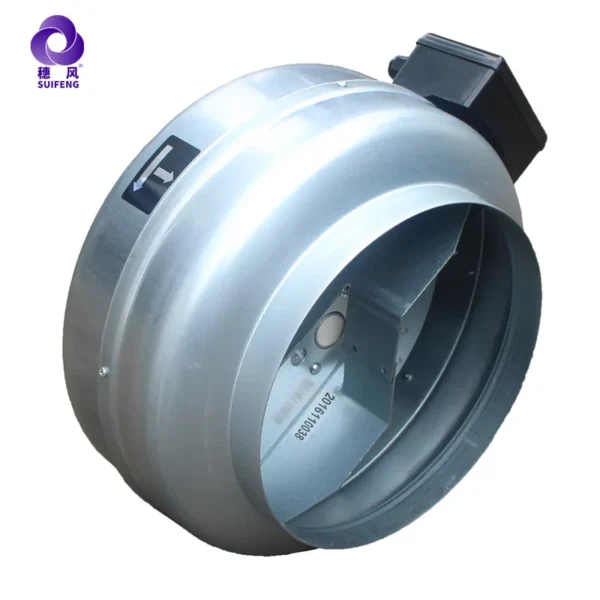 Centrifugal Blower, 250mm, D250, Inline, 230v - view 5