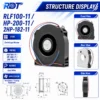 Centrifugal Blower, 2HP-182-11, 48V, 127mm - view 2