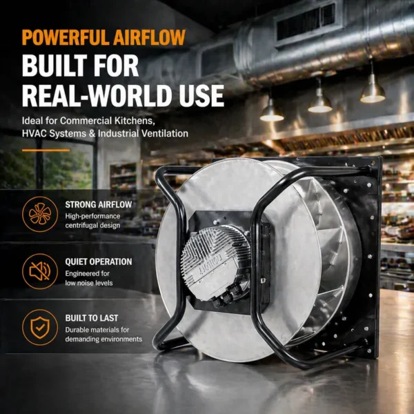Centrifugal Blower, 355mm, Plastic - view 2