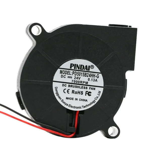 Centrifugal Blower, 50x50x15mm, 5015, 5V, 12V