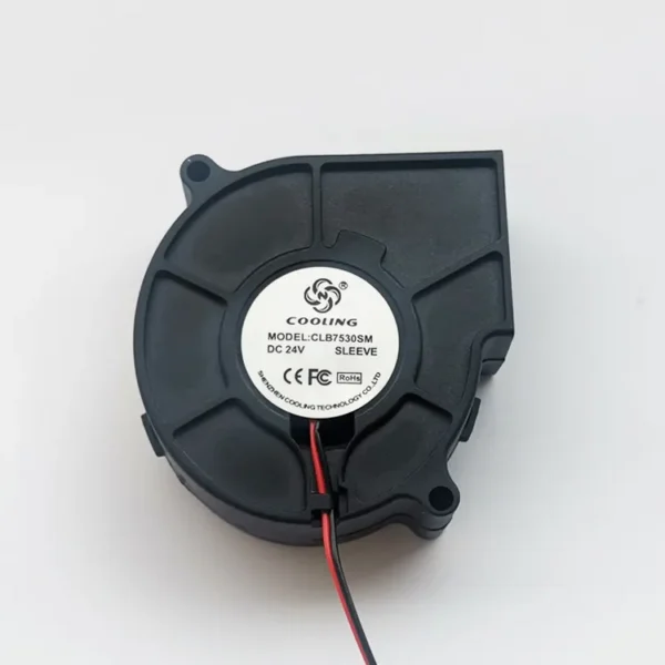 Centrifugal Blower, 5V, 12V, 24V, 75x75x30mm - view 5