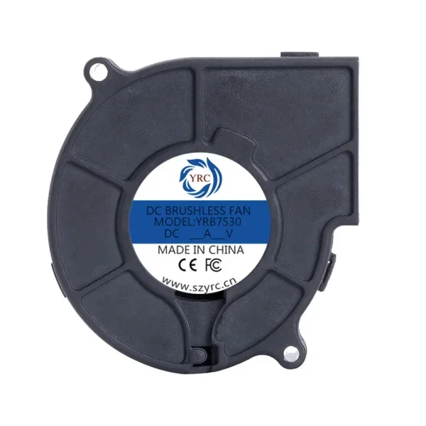 Centrifugal Blower, 7530, 12v, 24v, 75mm - view 3