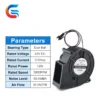 Centrifugal Blower, 97x97x33mm, 9733, 24V, Brushless - view 3