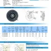 Centrifugal Blower, 9W2tn24p1h001, 150*35mm, 24V, 3800RPM - view 6
