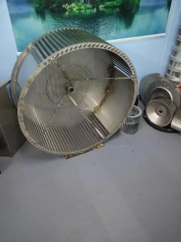 Centrifugal Blower, Aluminum, Wall - view 4