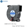 Centrifugal Blower, AMB5015H12B, 50x50x15mm, Brushless, 5V - view 3