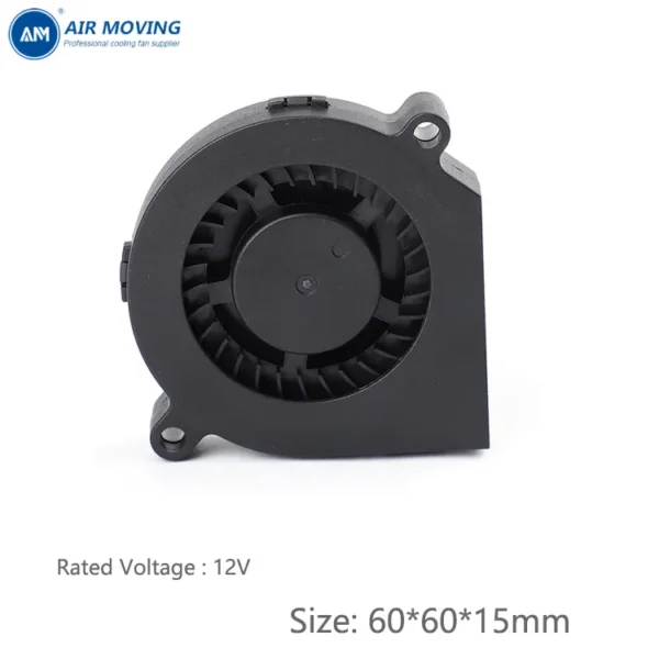 Centrifugal Blower, AMB6015H12B, 60*60*15mm, Brushless - view 4