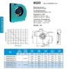 Centrifugal Blower, AMB8020B12H, 80x80X21mm, 5V/12V, PWM - view 5
