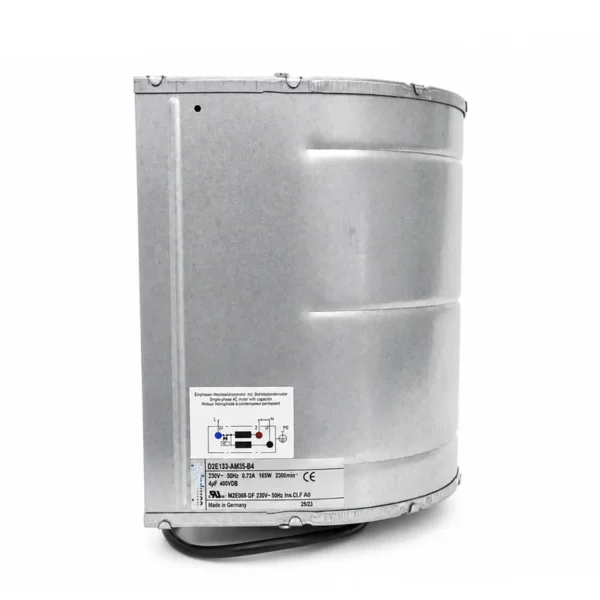 Centrifugal Blower, D2E133-AM35-B4, 230V, 165W, 133mm - view 3