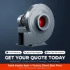 Centrifugal Blower, Explosion-Proof, 220 V, Carbon Steel - view 6