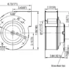 Centrifugal Blower, G3G133-DJ01-13, 230V, 55W, 133MM - view 3