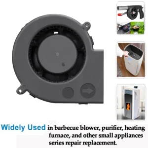 Centrifugal Blower, GDB9733, 12V, 24V, 97x95x33mm