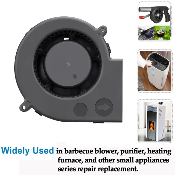 Centrifugal Blower, GDB9733, 12V, 24V, 97x95x33mm