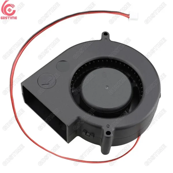 Centrifugal Blower, GDB9733, 12V, 24V, 97x95x33mm - view 6