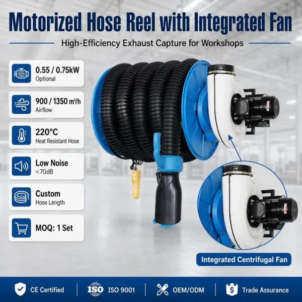Centrifugal Blower, ISO, Aluminum - view 3