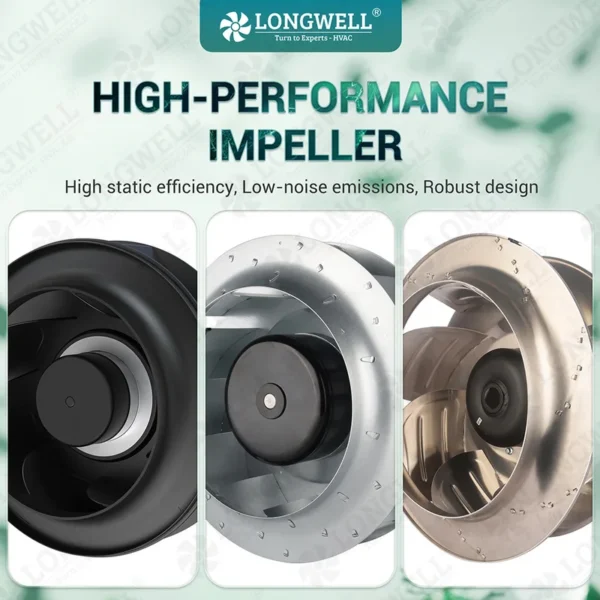Centrifugal Blower, LONGWELL, 250mm, Stainless, Steel - view 2