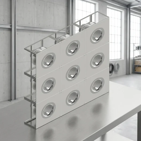 Centrifugal Blower, NEK, No280A, AHU, Axial - view 4