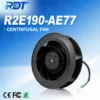 Centrifugal Blower, R2E190-AE77, 230VAC, 190mm
