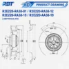 Centrifugal Blower, R2E220-RA38-19, 230VAC, 115W, 2800RPM - view 3