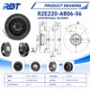 Centrifugal Blower, R2E280-AE52-31, 230V, 225W, 280mm - view 2