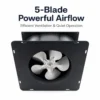 Centrifugal Blower, Roof, A.C. Source, Aluminum