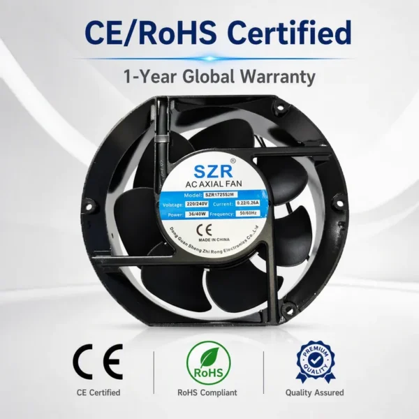 Centrifugal Blower, SZR10042, Axial - view 6