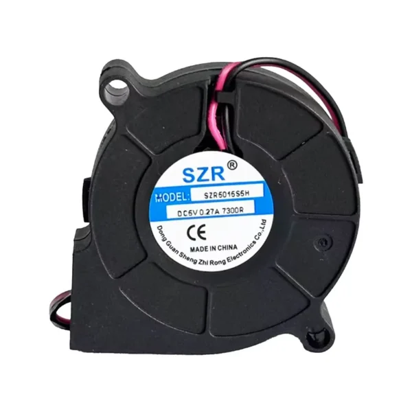 Centrifugal Blower, SZR5015, 5/12/24V, 50x50x15mm