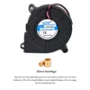 Centrifugal Blower, SZR5015, 5/12/24V, 50x50x15mm - view 6