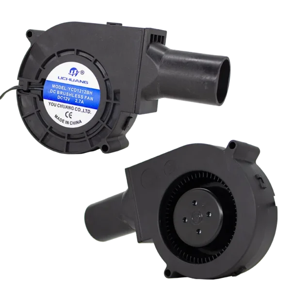 Centrifugal Blower, YC9733, 97x97x33mm, 12V, 24V - view 2