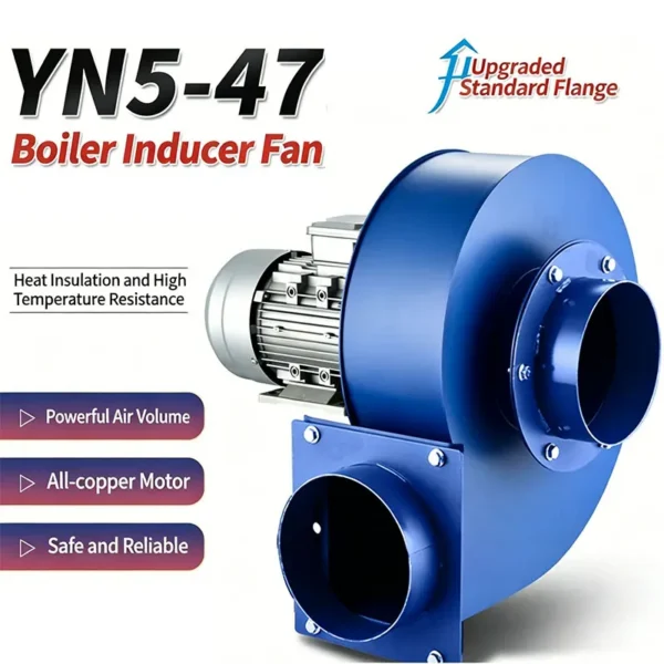 Centrifugal Blower, YN5-47, Stainless, Steel, 380V - view 2