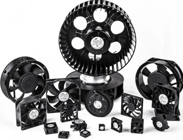 Centrifugal Brushless Frameless Fan, 10025, 12v, 24v, Radial - view 3