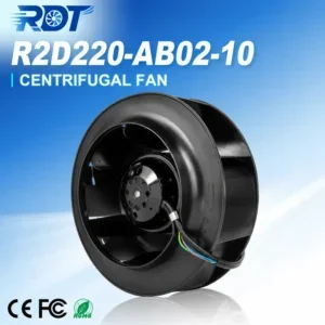 Centrifugal Cooling Blower, 220mm, 380V, R2D220-AB02-10