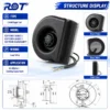 Centrifugal Cooling Fan, 6SY7000-0AB67/0AB77, 230V, 195/265W - view 2