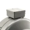 Centrifugal Duct Fan, 12inch, 220 V, Plastic - view 4