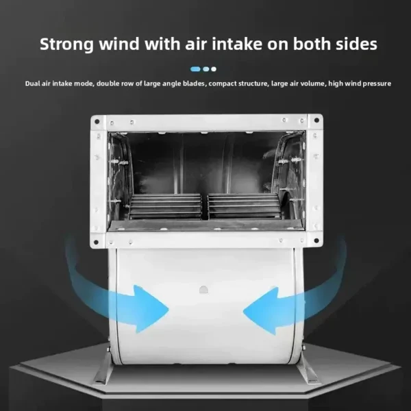 Centrifugal Fan, 1-Year, 380 V, Corded Electric - view 4