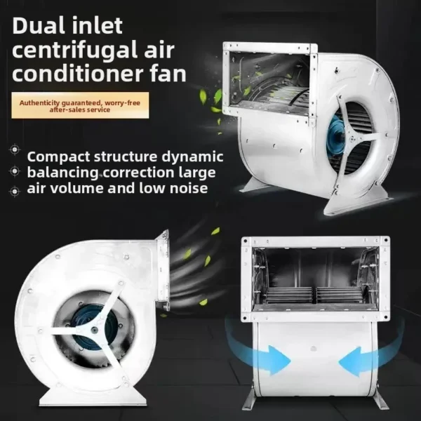 Centrifugal Fan, 1-Year, 380 V, Corded Electric - view 5