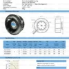 Centrifugal Fan, 12V/24V/48V, 133mm, PWM, Radial - view 5