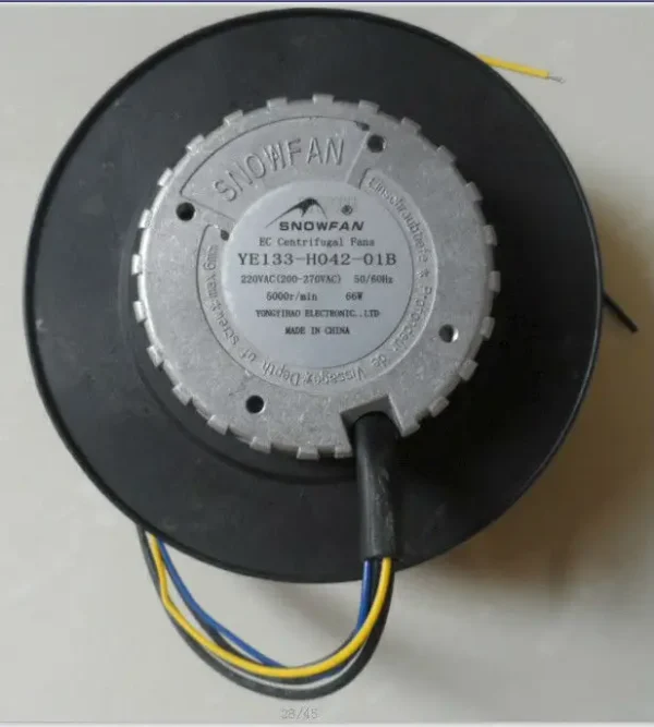Centrifugal Fan, 133, 24V 48V, Plastic - view 3