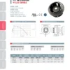 Centrifugal Fan, 133, 24V 48V, Plastic - view 5